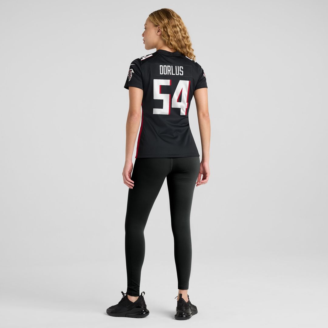 Brandon Dorlus Atlanta Falcons Nike Women's Game Jersey - Black