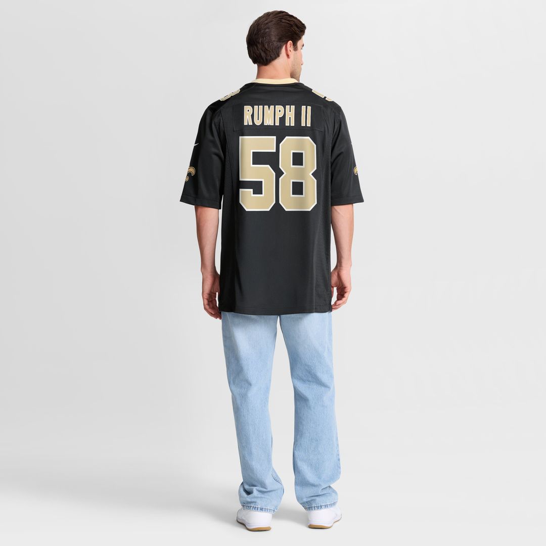 Chris Rumph II New Orleans Saints Nike Team Game Jersey - Black