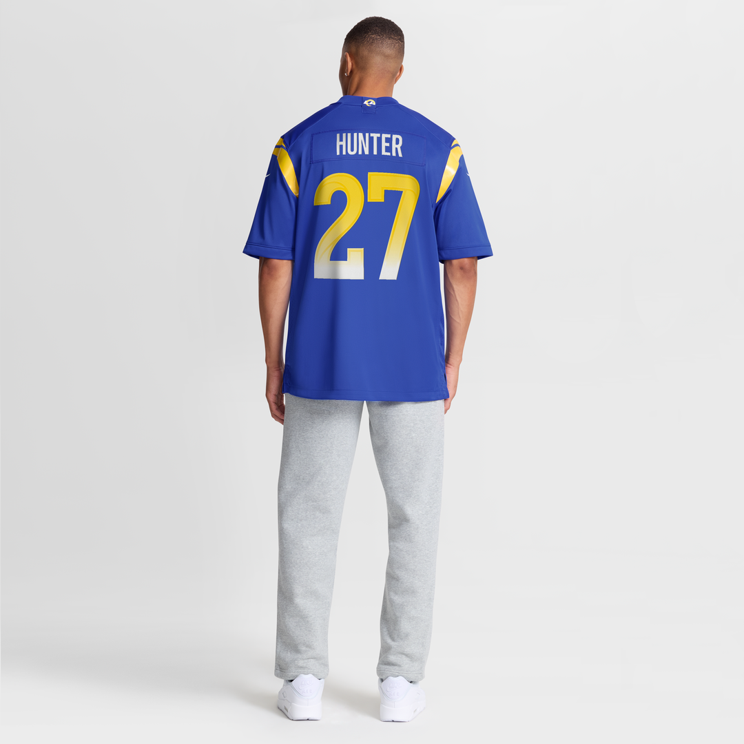 Jarquez Hunter Los Angeles Rams Nike Team Game Jersey - Royal