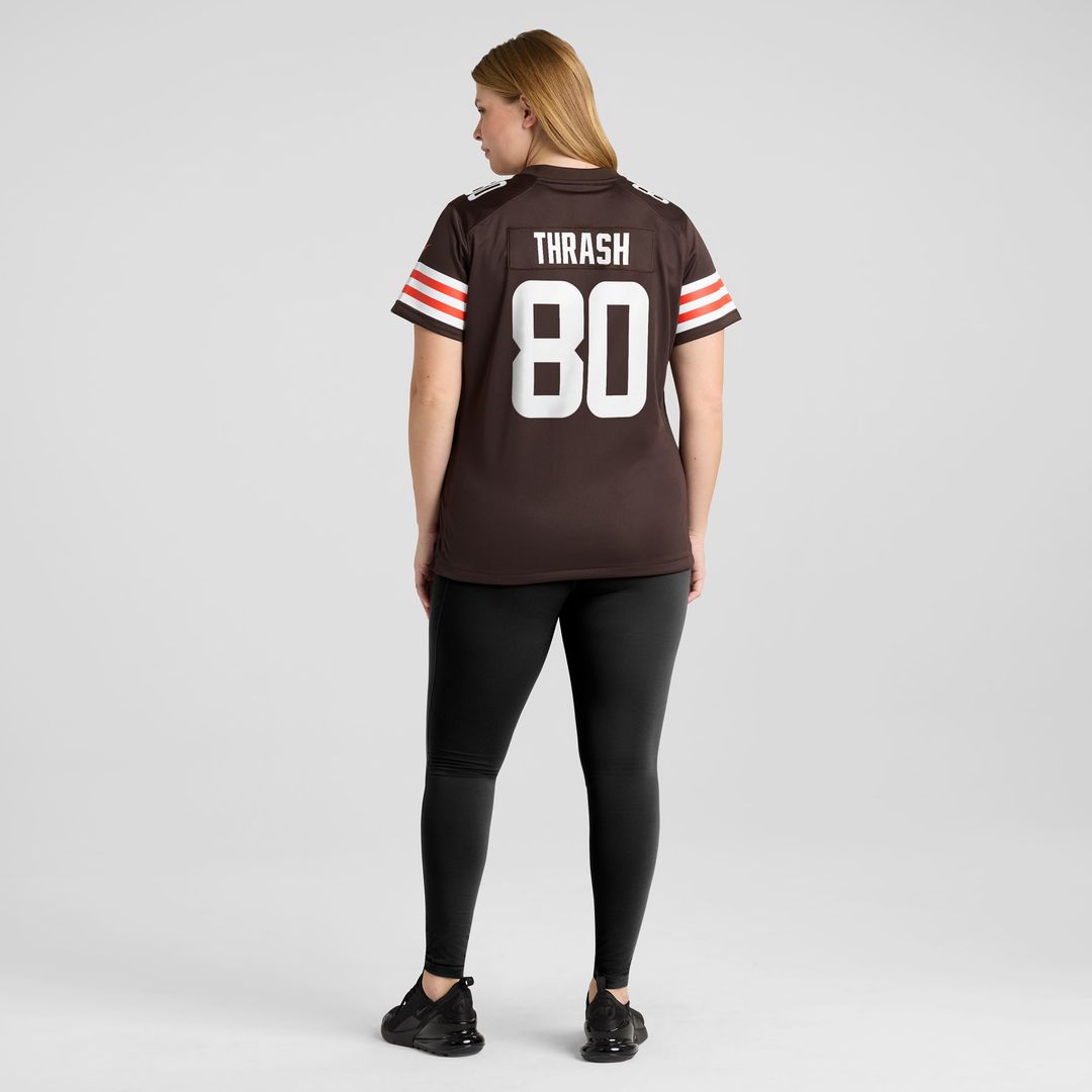 Jamari Thrash Cleveland Browns Nike Women's Game Jersey - Brown