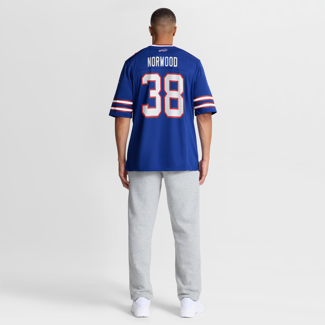 Tre Norwood Buffalo Bills Nike Team Game Jersey - Royal