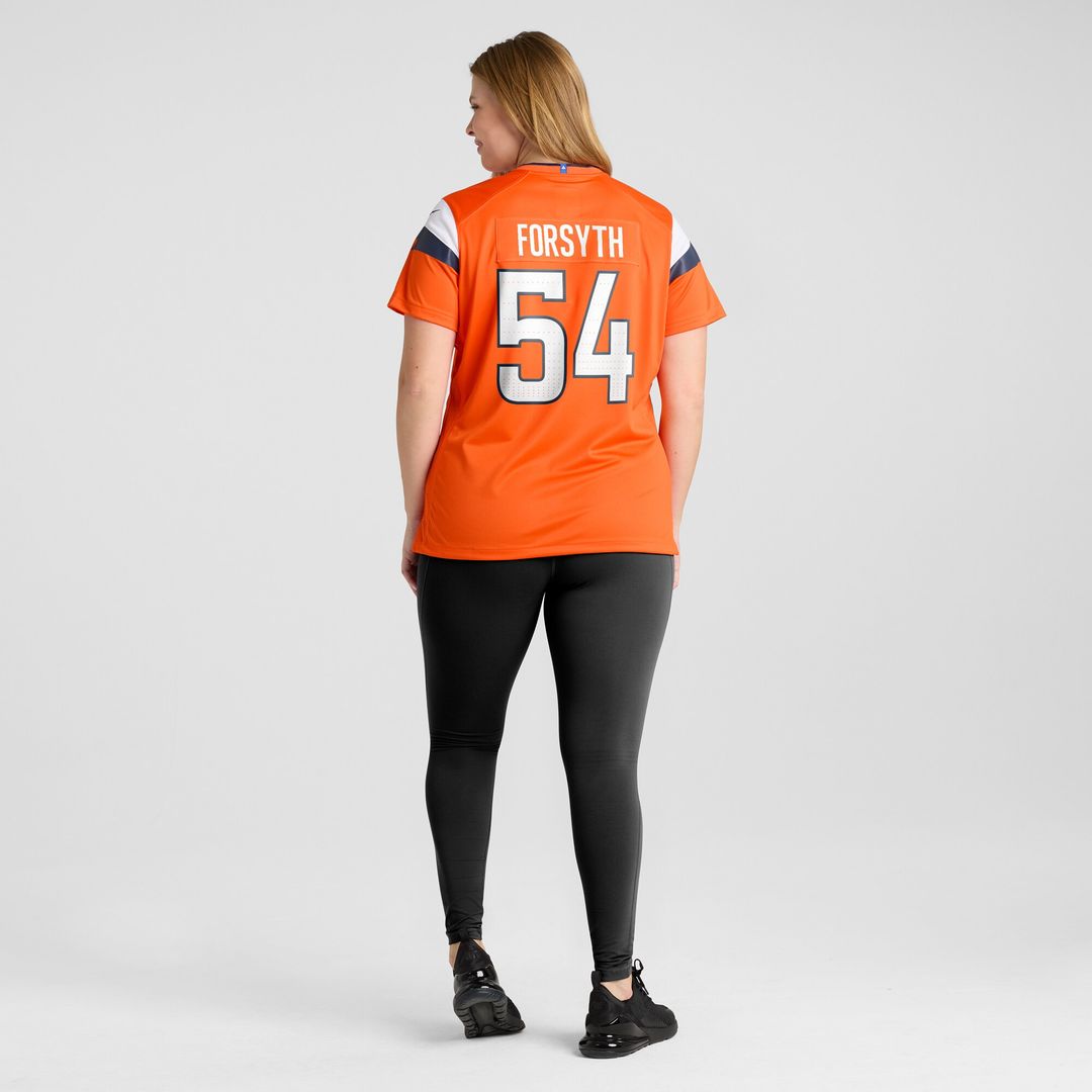 Alex Forsyth Denver Broncos Nike Women's Team Game Jersey - Orange