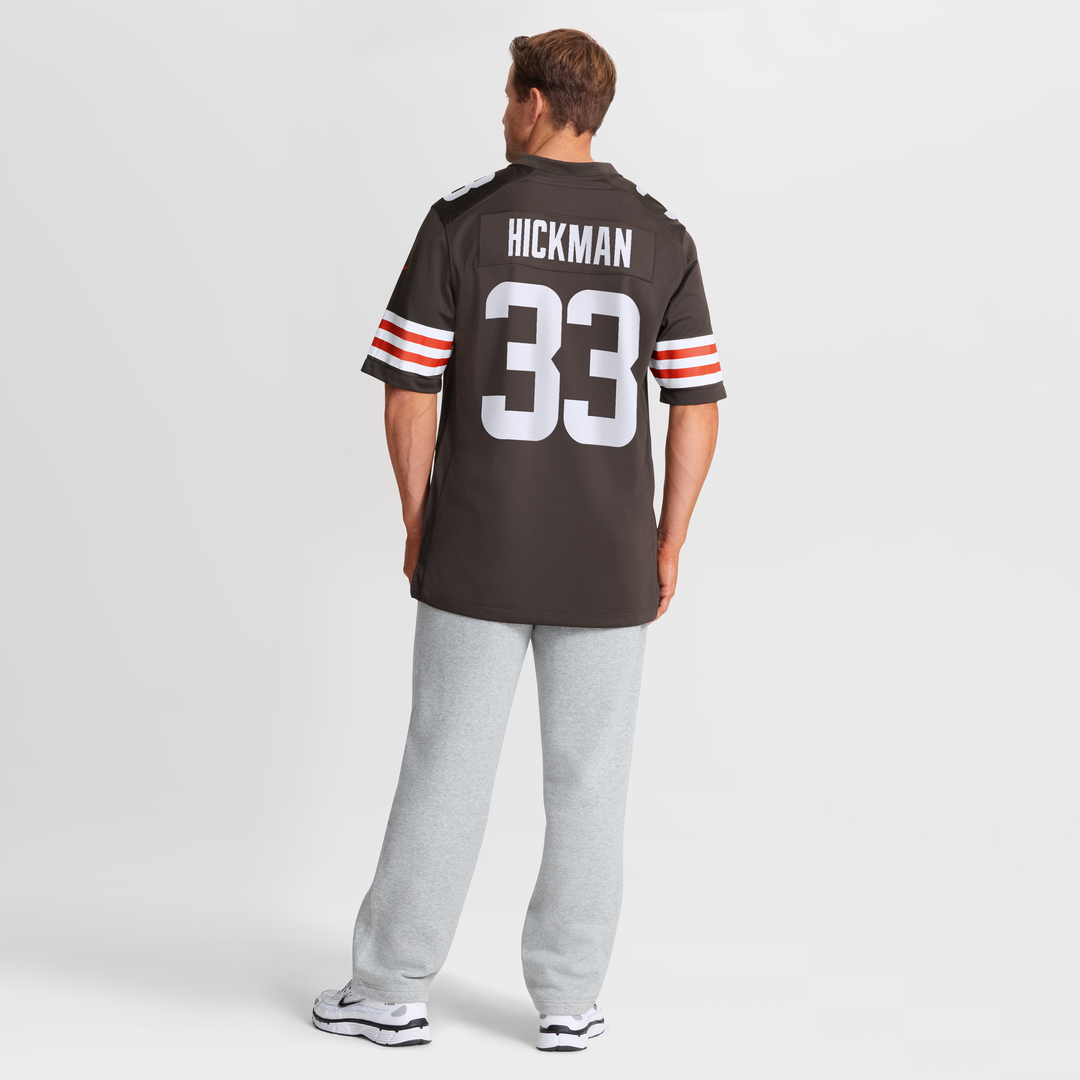 Ronnie Hickman Cleveland Browns Nike Team Game Jersey - Brown