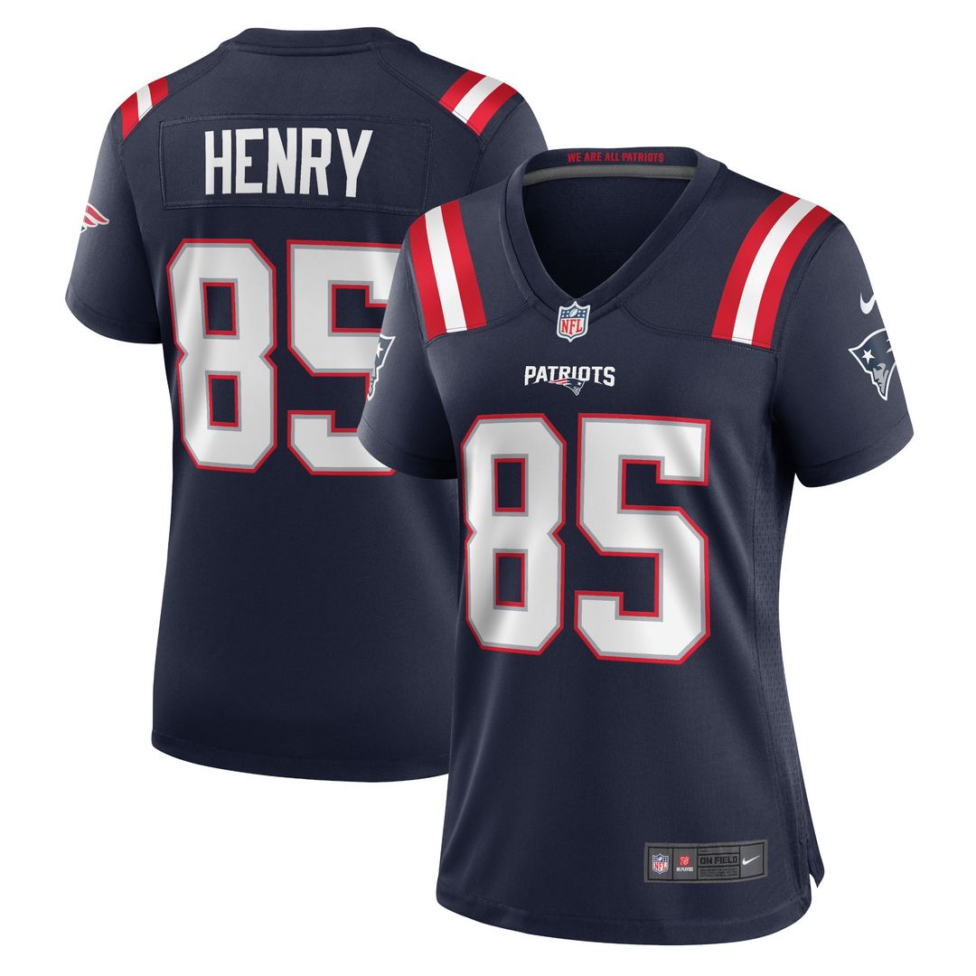 Hunter Henry New England Patriots Nike Women's  Team Game Jersey - Red