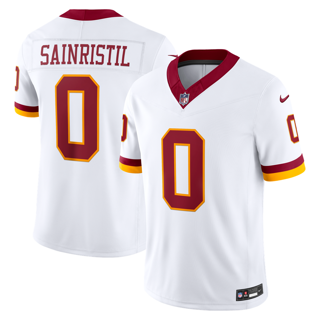 Mike Sainristil Washington Commanders Nike Team Vapor F.U.S.E. Stitched Limited Jersey - Burgundy
