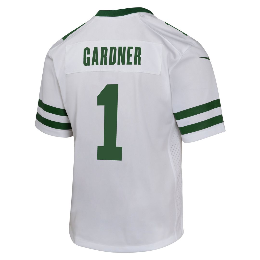 Ahmad Sauce Gardner New York Jets Nike Youth Game Jersey - Black