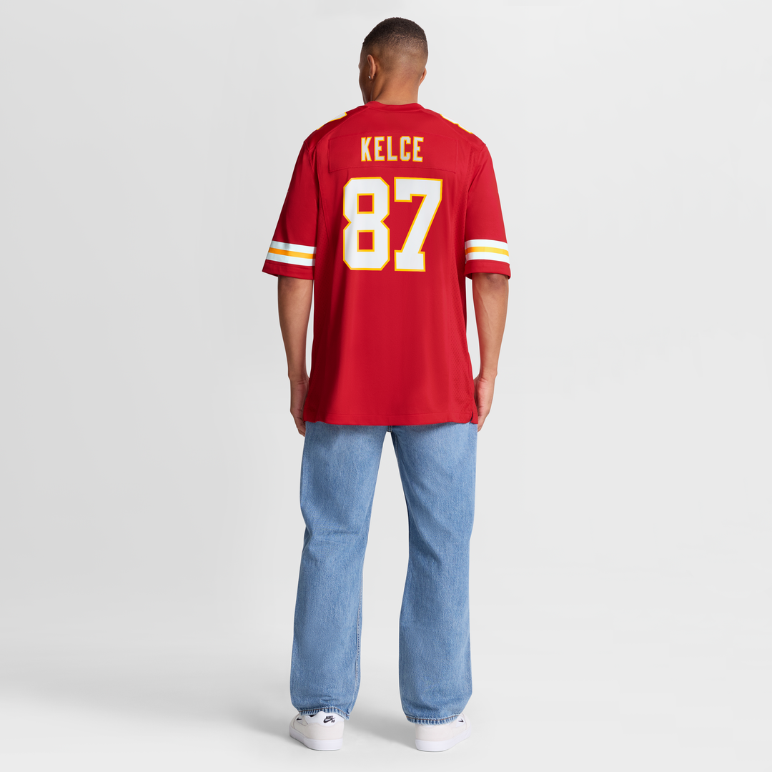 Travis Kelce Kansas City Chiefs Nike Game Jersey - Red