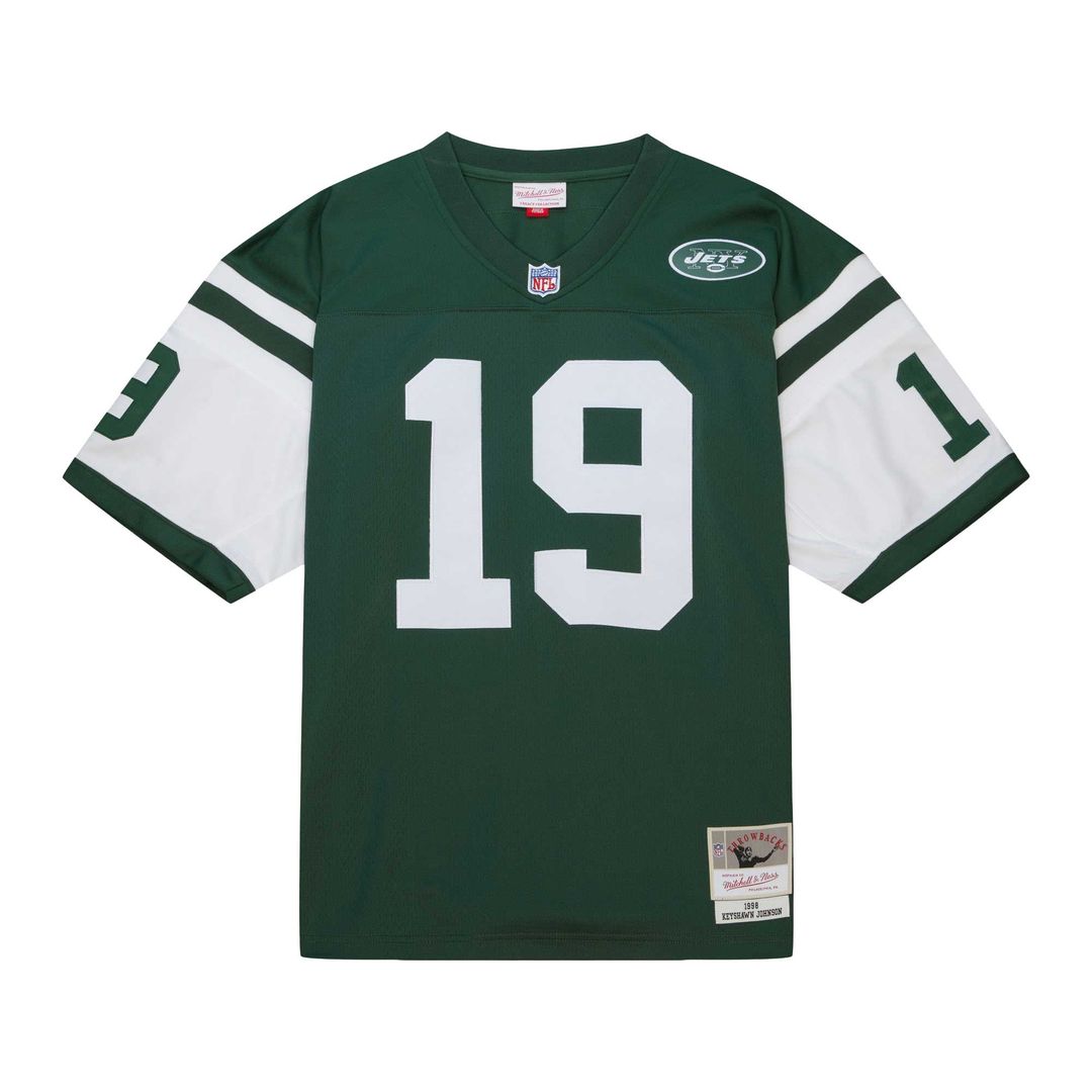 Keyshawn Johnson New York Jets Mitchell & Ness Legacy Replica Jersey - Kelly Green