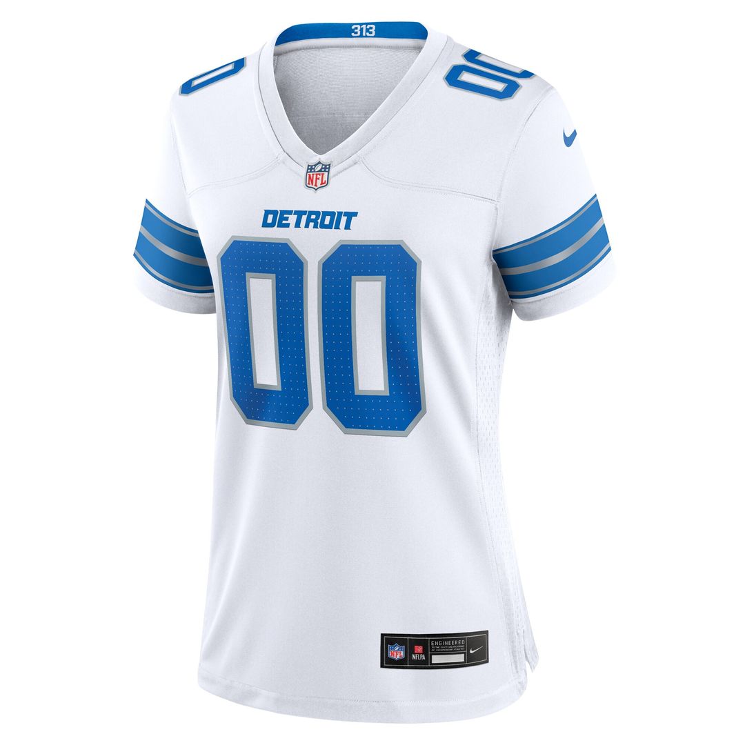 Detroit Lions Nike Women's Alternate Custom Game Jersey - Blue