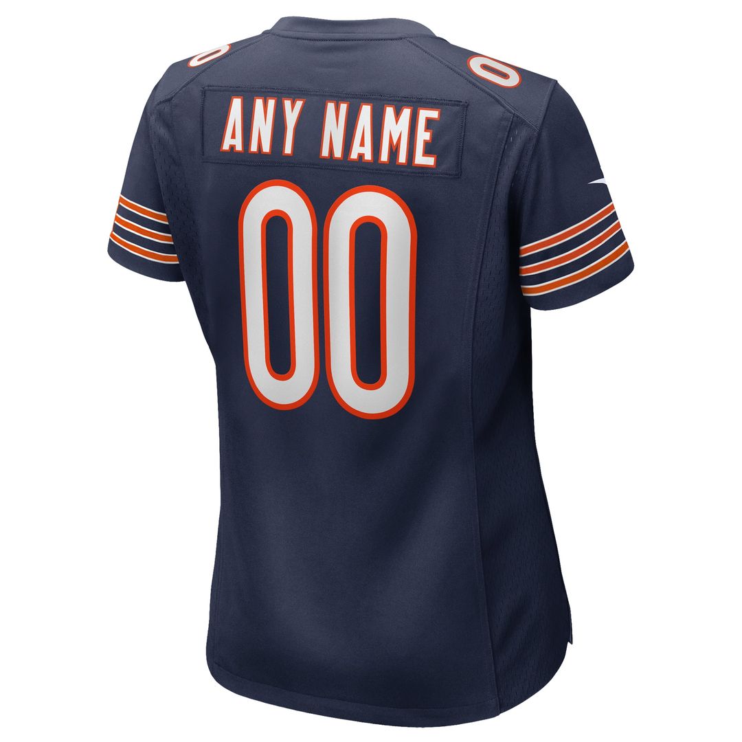 Chicago Bears Nike Women's Alternate Custom Game Jersey - Orange