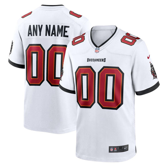 Men's Nike White Tampa Bay Buccaneers  White Custom Game Jersey