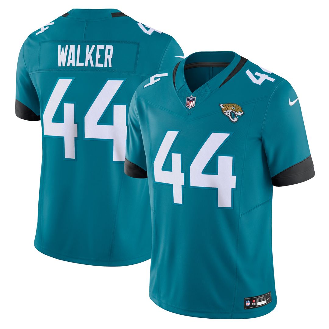 Travon Walker Jacksonville Jaguars Nike Vapor F.U.S.E. Limited Jersey - Teal