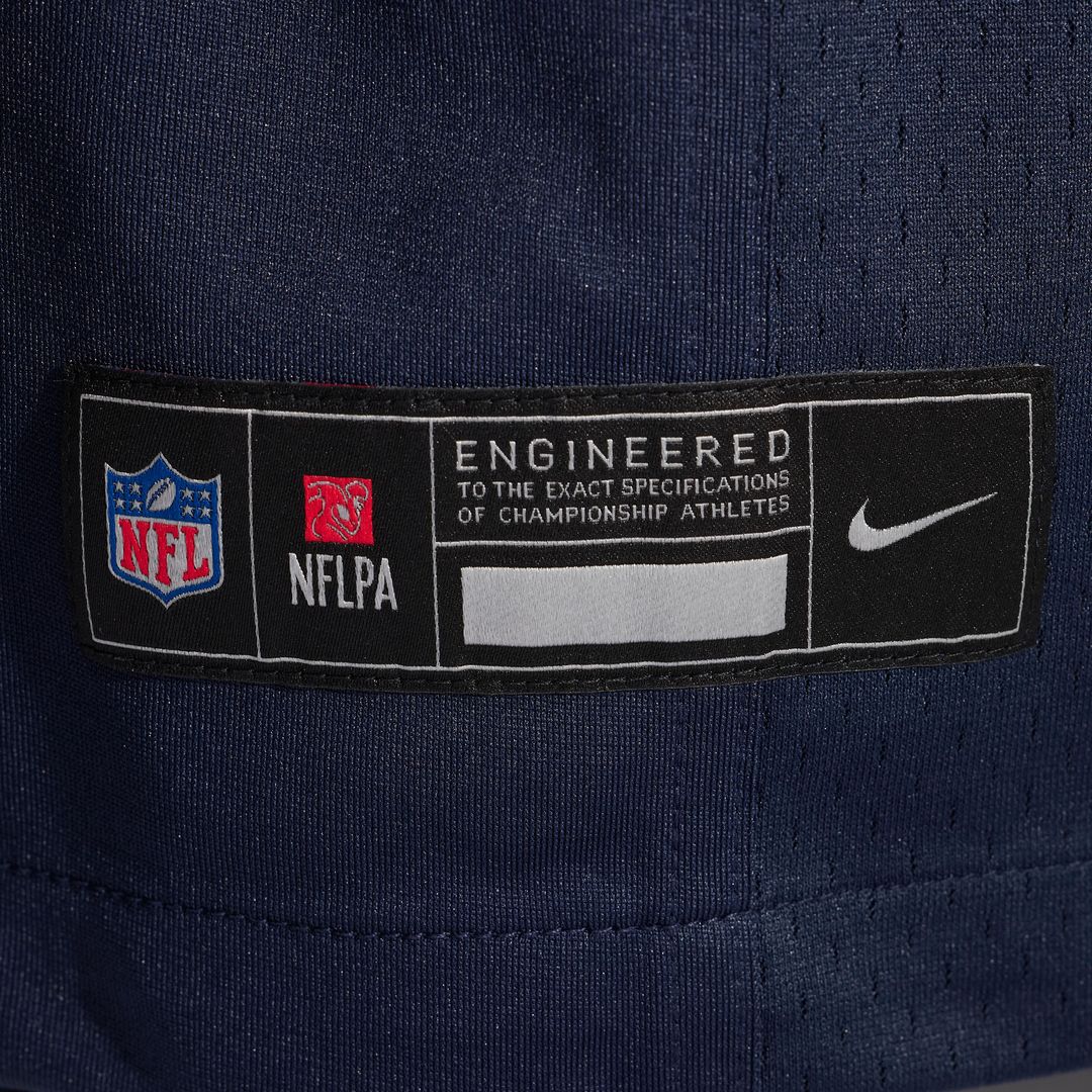 Daniel Hardy Chicago Bears Nike Team Game Jersey -  Navy