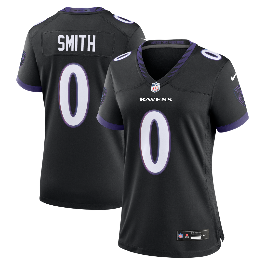 Roquan Smith Baltimore Ravens Nike Women's Team Game Jersey - Purple