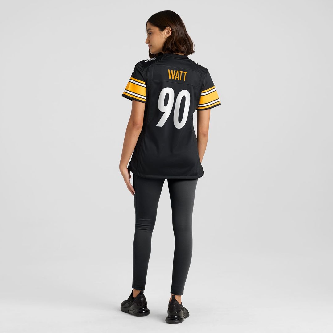 T.J. Watt Pittsburgh Steelers Women's Game Jersey - Black