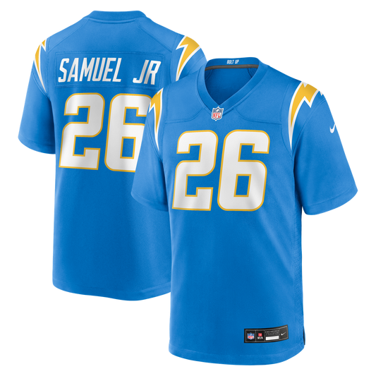 Asante Samuel Jr. Los Angeles Chargers Nike Game Player Jersey - Powder Blue