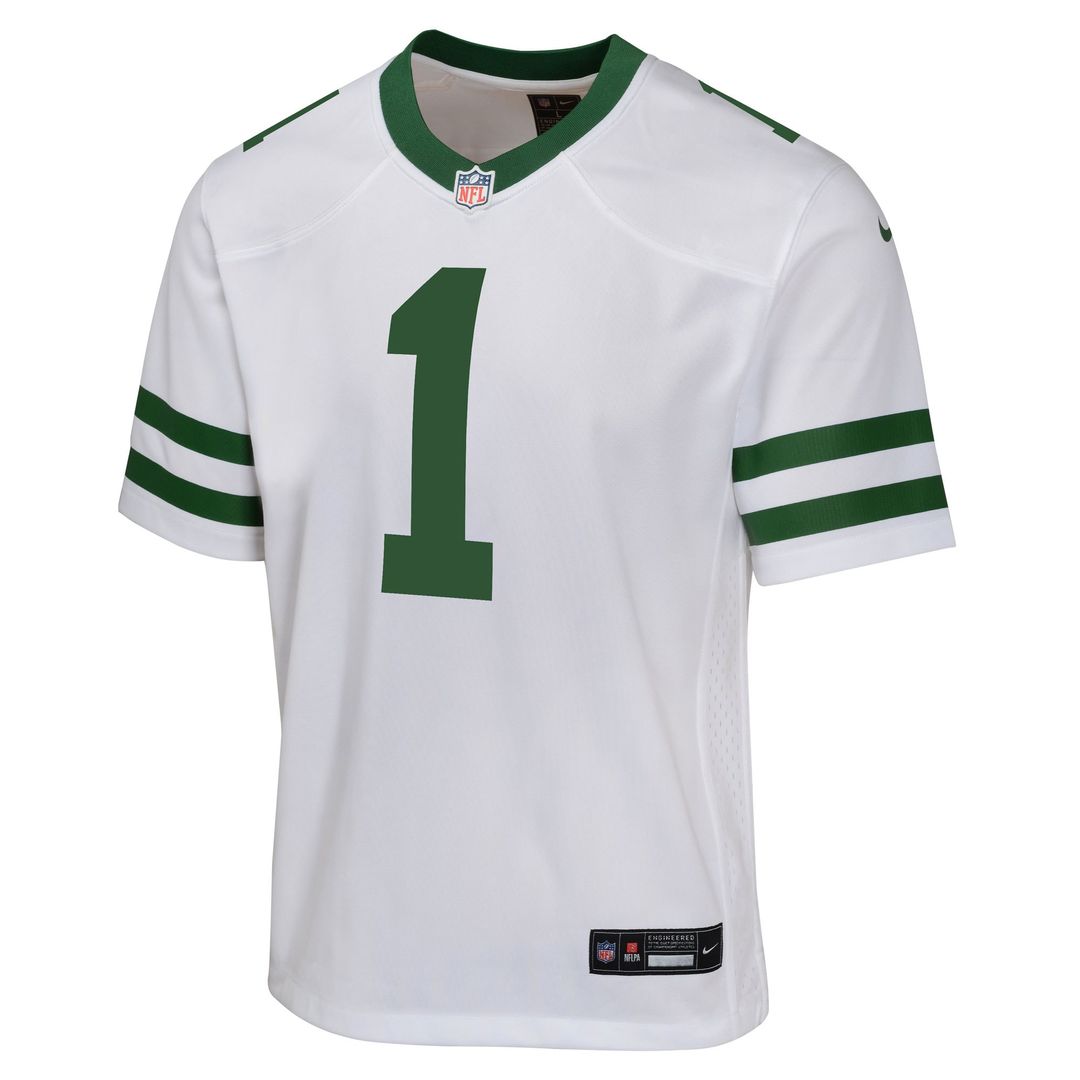 Ahmad Sauce Gardner New York Jets Nike Youth Game Jersey - Black