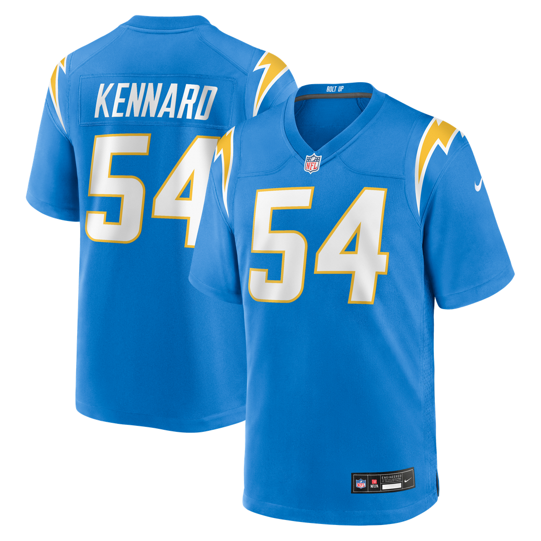 Kyle Kennard Los Angeles Chargers Nike Team Game Jersey -  Powder Blue