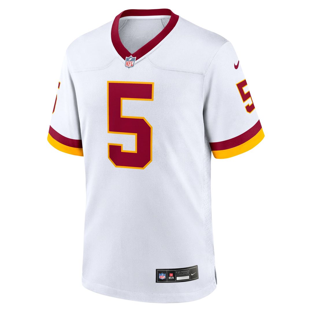 Hail Raiser Jayden Daniels Washington Commanders Alternate Game Jersey - Black