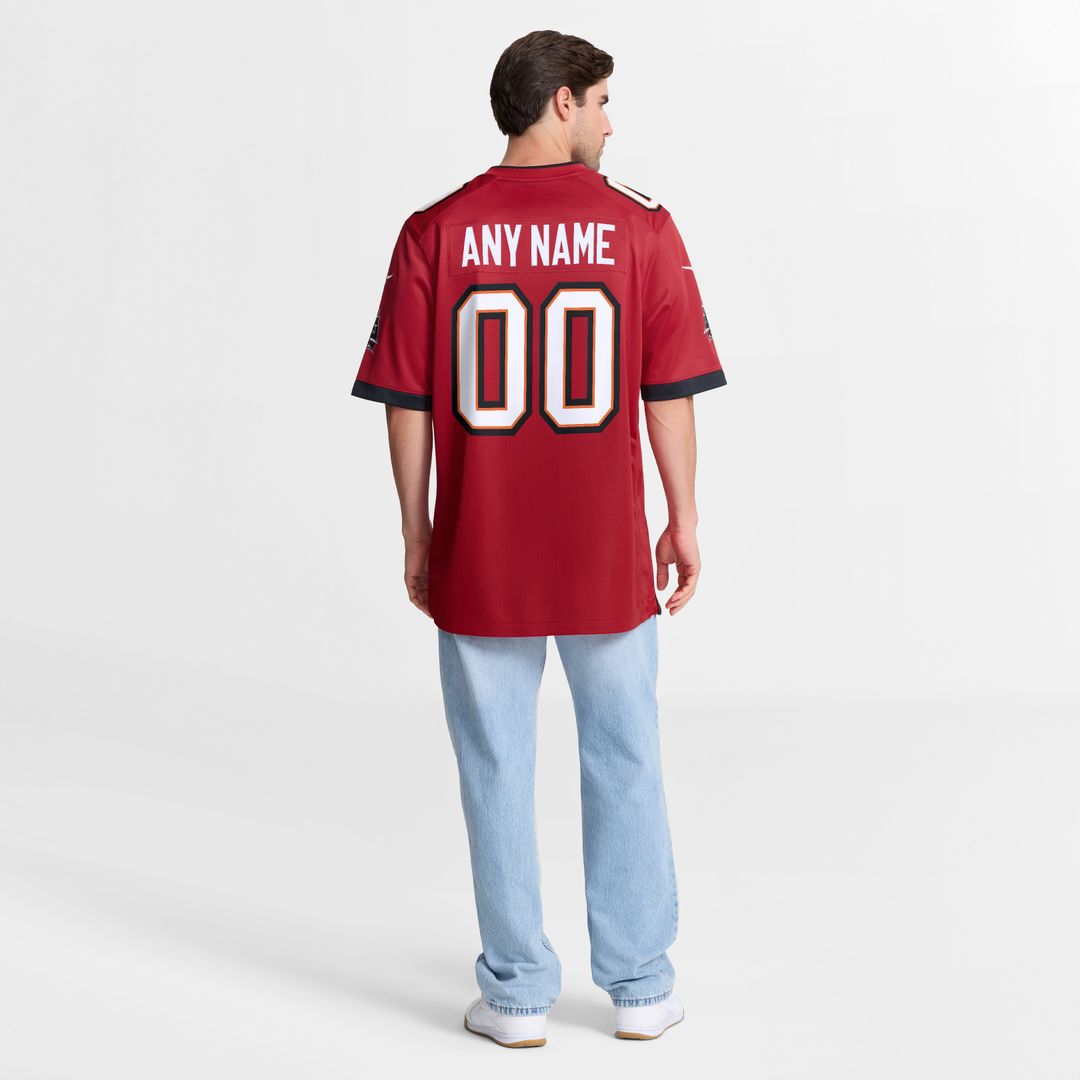 Tampa Bay Buccaneers Nike Alternate Custom Game Jersey - Pewter