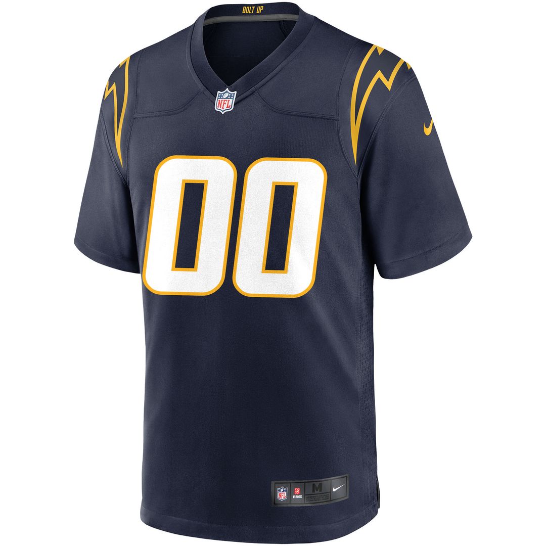 Los Angeles Chargers Nike Alternate Custom Game Jersey - Royal