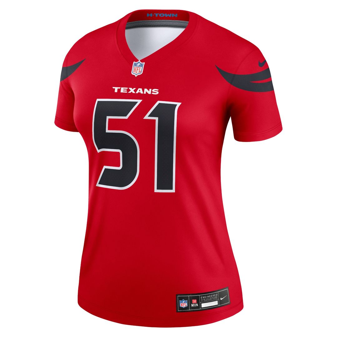 Will Anderson Jr. Houston Texans Nike Women's Alternate Legend Player Performance Top -  Red