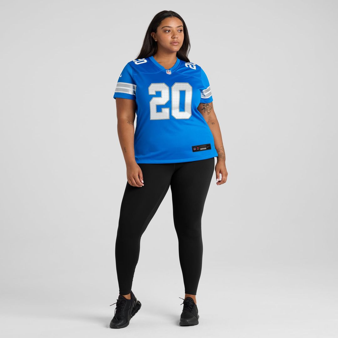 Barry Sanders Detroit Lions Women's Retired Player Game Jersey - Blue