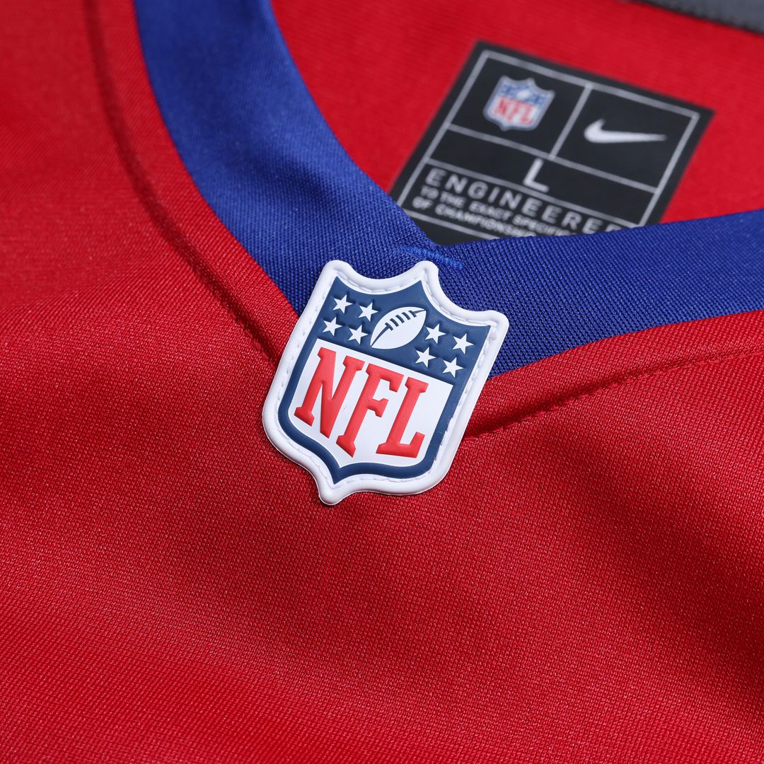 New York Giants Nike Alternate Game Jersey -  Red