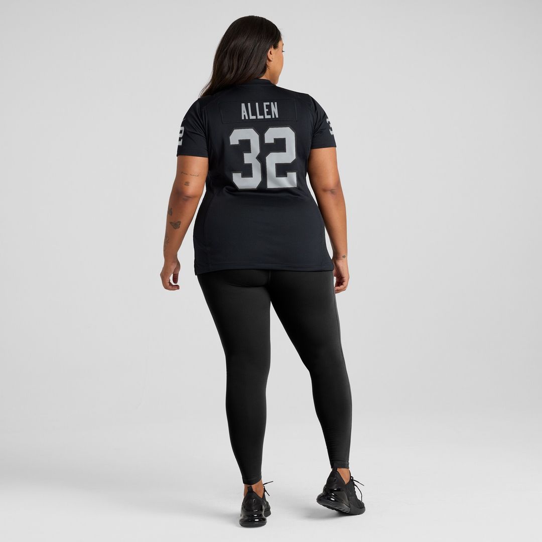 Marcus Allen Las Vegas Raiders Nike Women's Game Retired Player Jersey - Black
