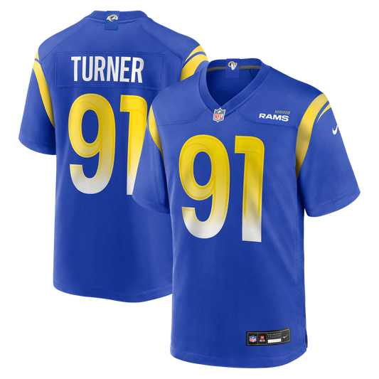 Kobie Turner Los Angeles Rams Nike Home Game Jersey - Royal