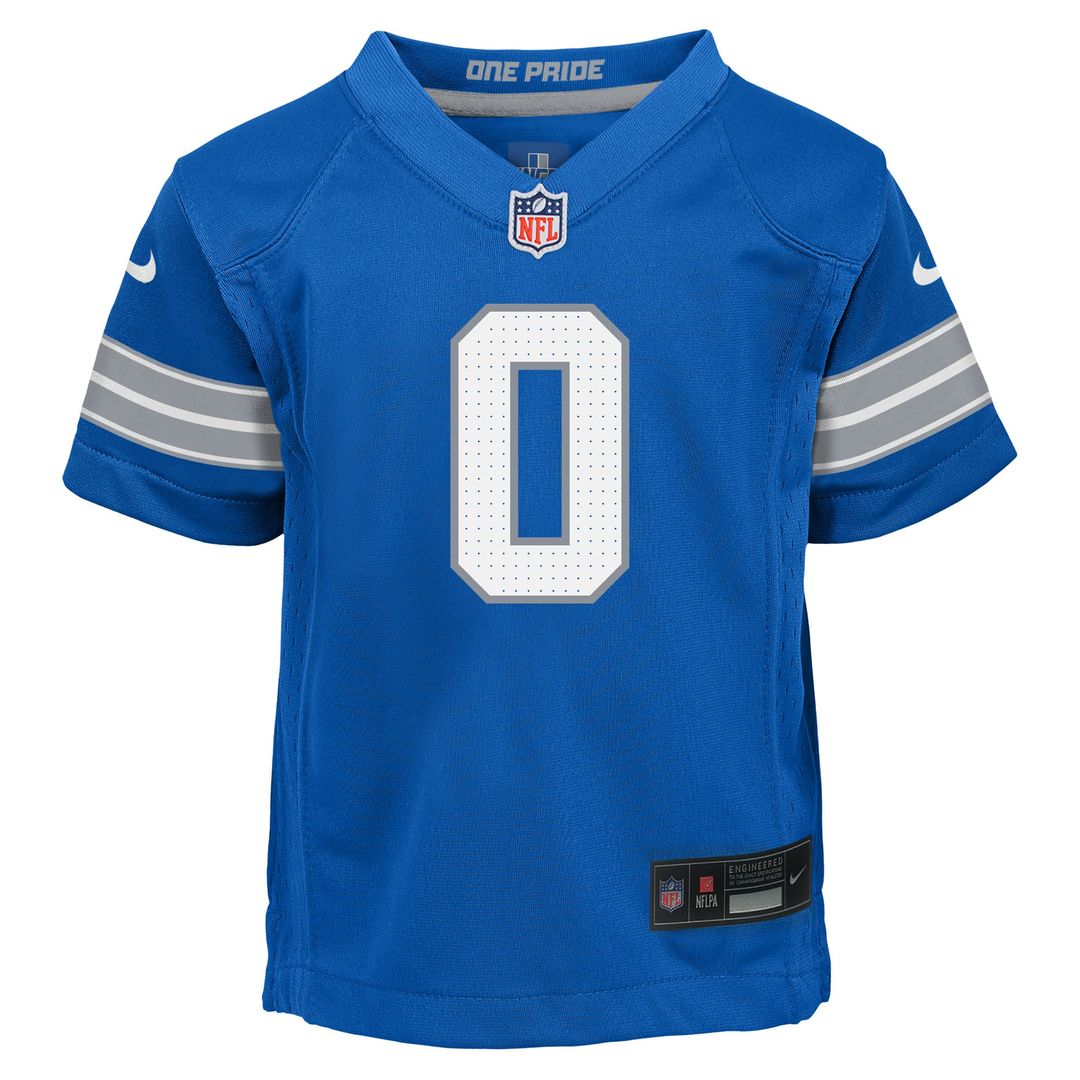 Jahmyr Gibbs Detroit Lions Nike Infant Team  Player Game Jersey - Blue