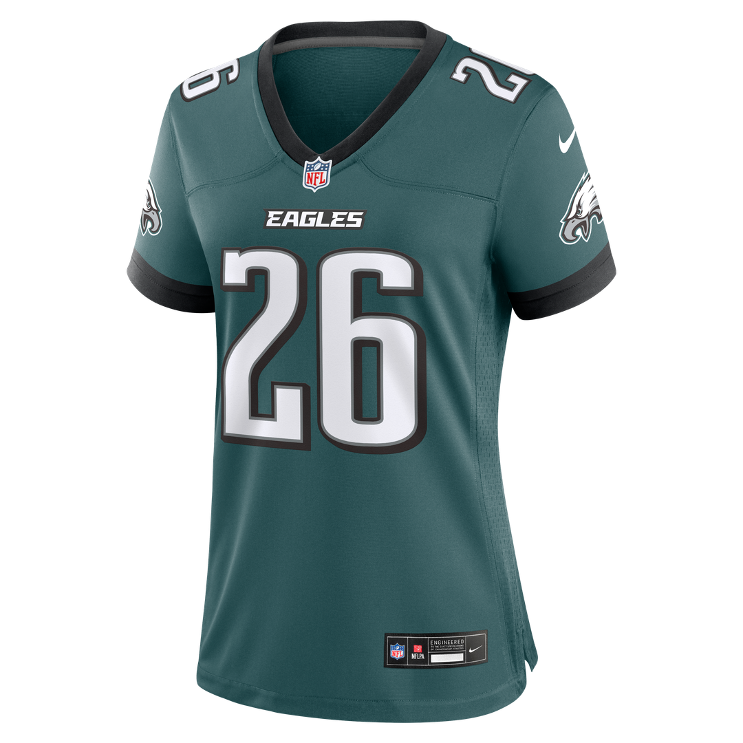 Saquon Barkley Philadelphia Eagles Nike Women's Game Jersey -  White