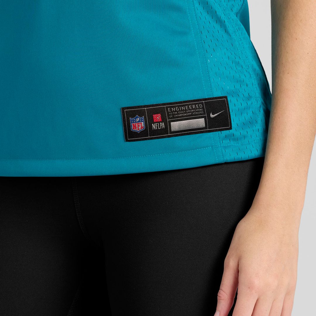 DaVon Hamilton Jacksonville Jaguars Nike Women's Game Jersey - Teal