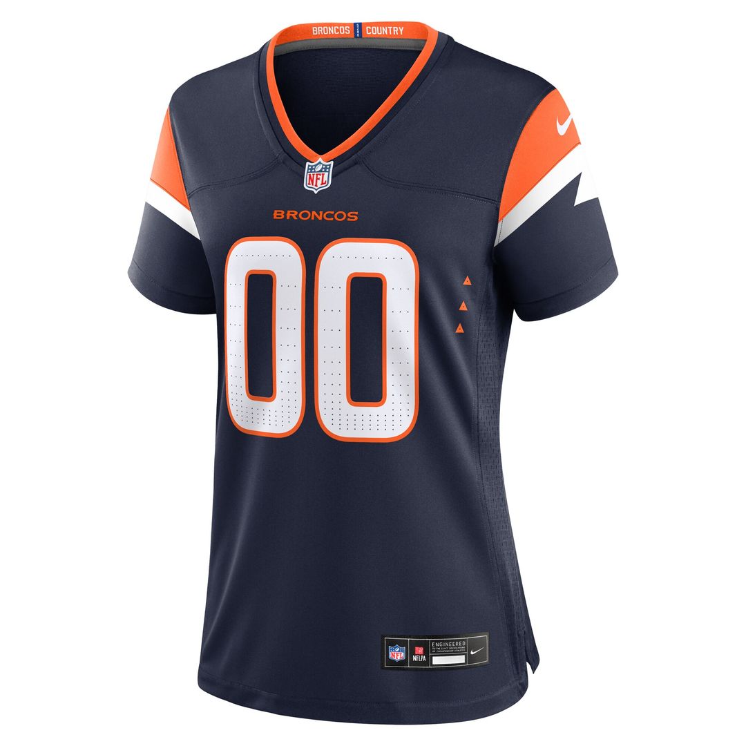 Denver Broncos Nike Women's Custom Game Jersey  - White