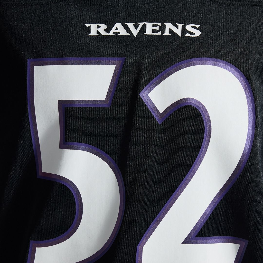 Ray Lewis Baltimore Ravens Nike Alternate Retired Player Game Jersey - Black