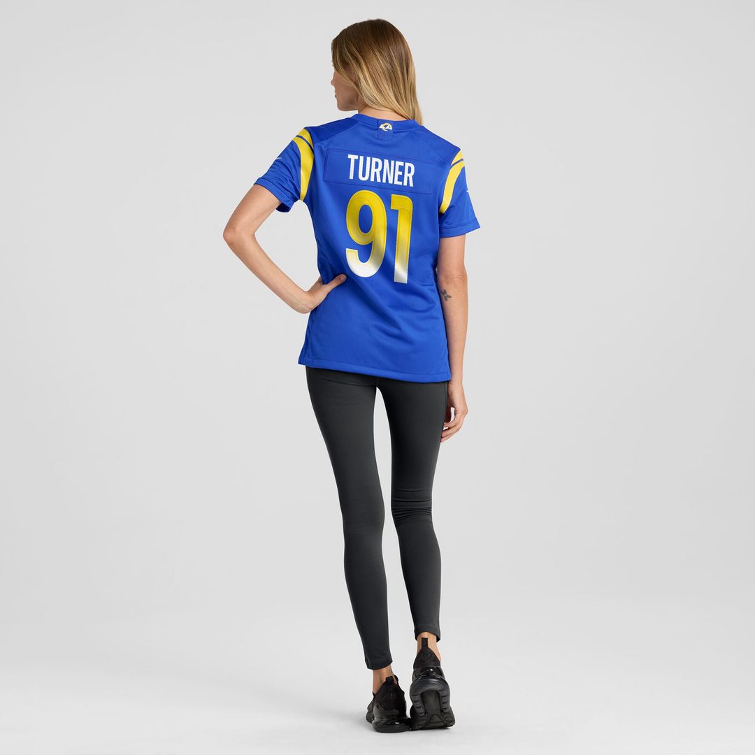 Kobie Turner Los Angeles Rams Nike Women's Home Game Jersey - Royal