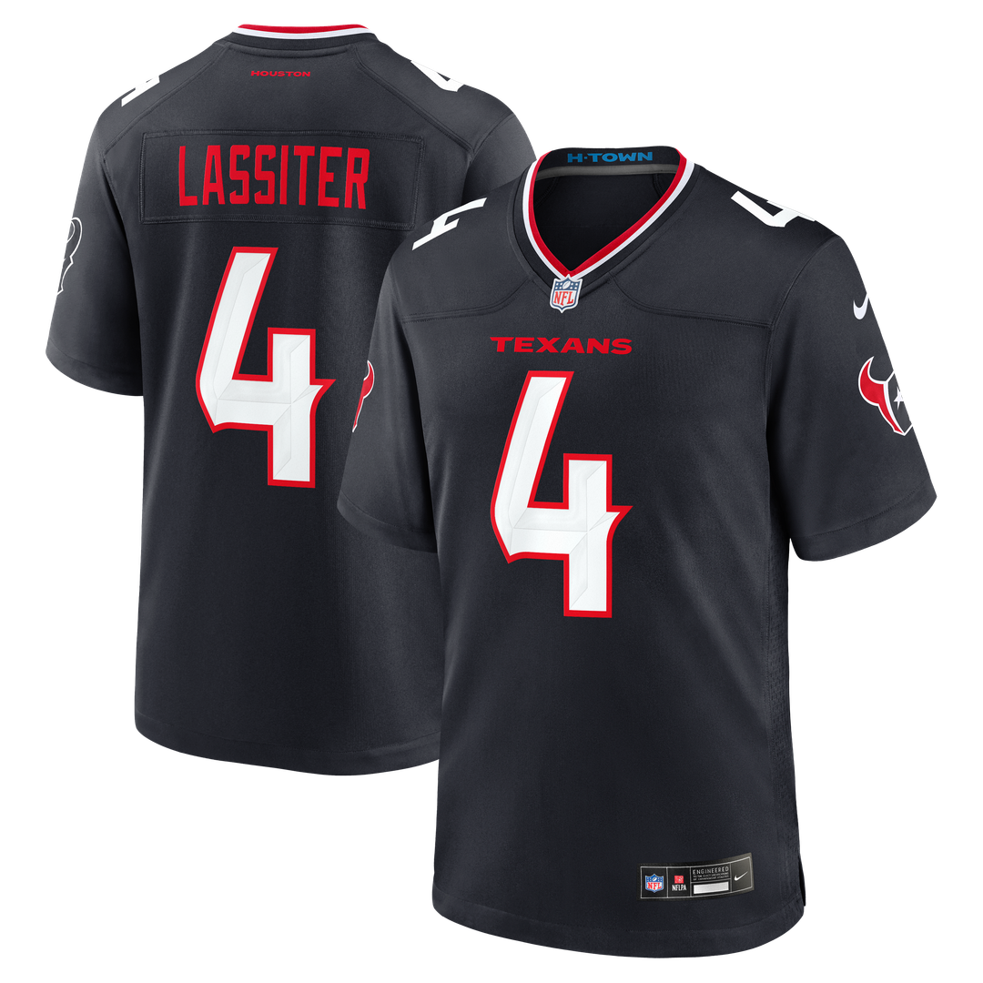Kamari Lassiter Houston Texans Nike Team Game Jersey -  Navy