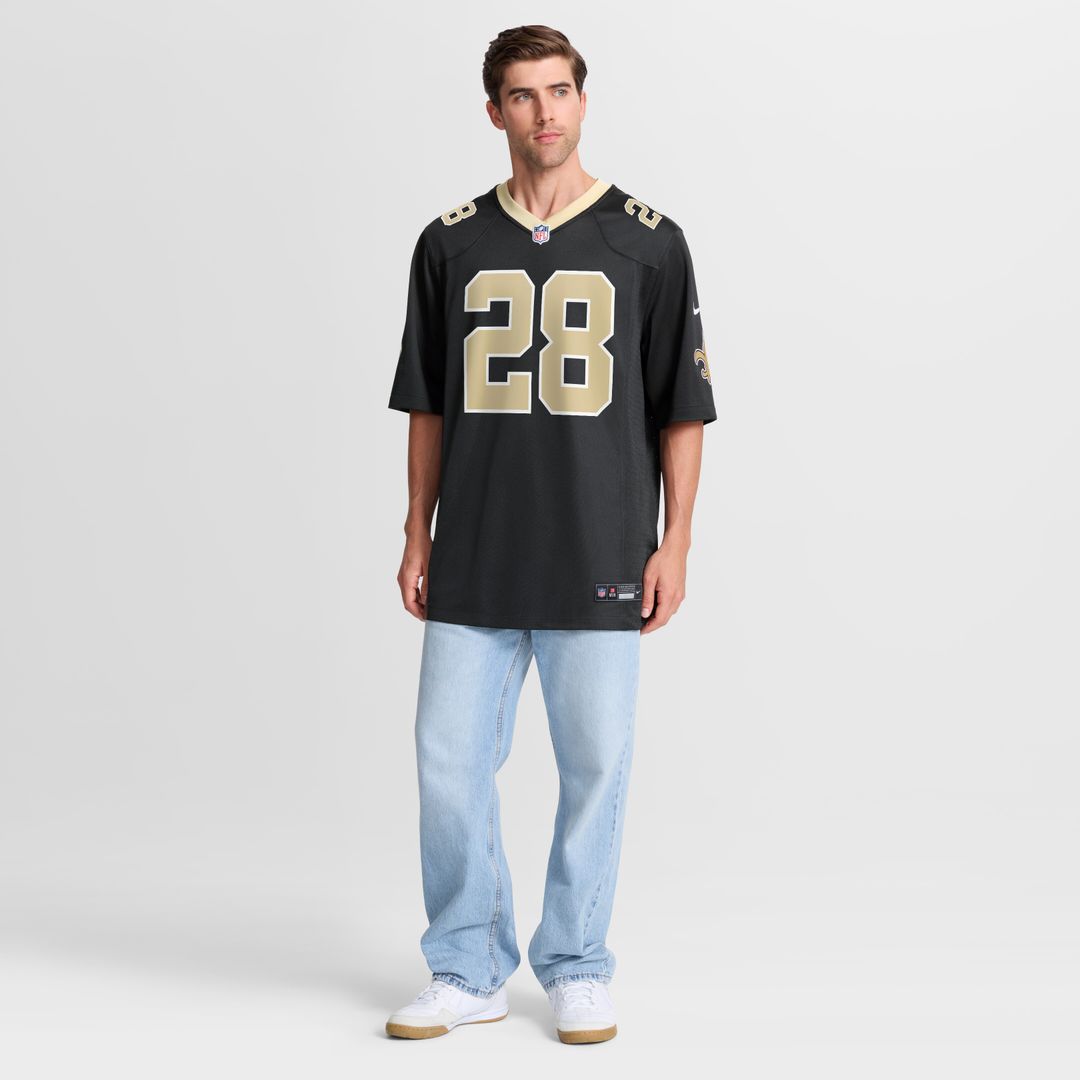 Danny Stutsman New Orleans Saints Nike Team Game Jersey -  Black