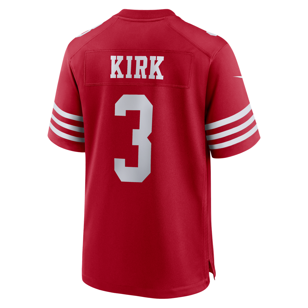 Christian Kirk San Francisco 49ers Nike Team Game Jersey -  Scarlet
