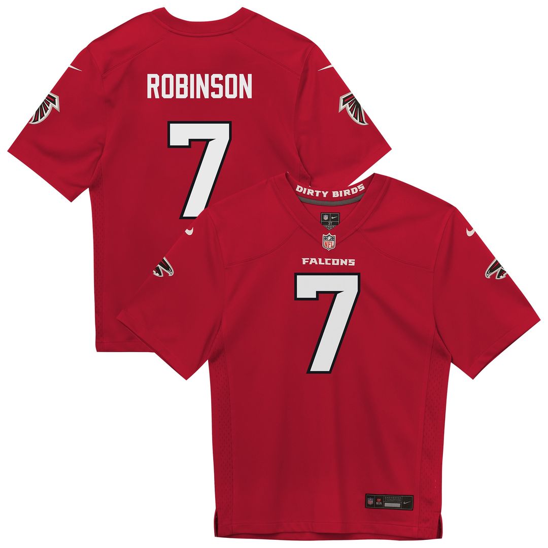 Bijan Robinson Atlanta Falcons Nike Toddler Game Jersey - Black