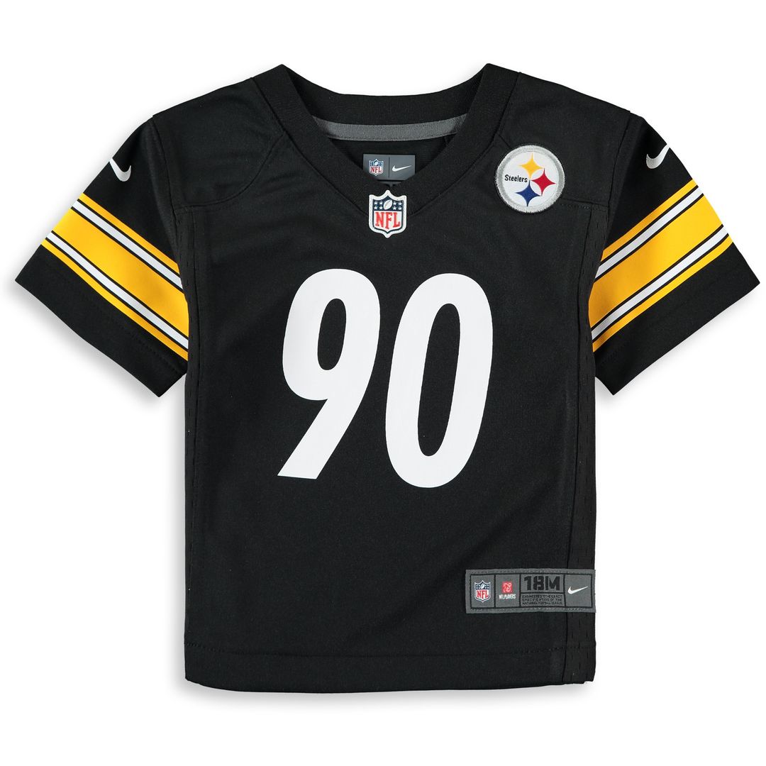 T.J. Watt Pittsburgh Steelers Nike Infant Team  Player Game Jersey - Black