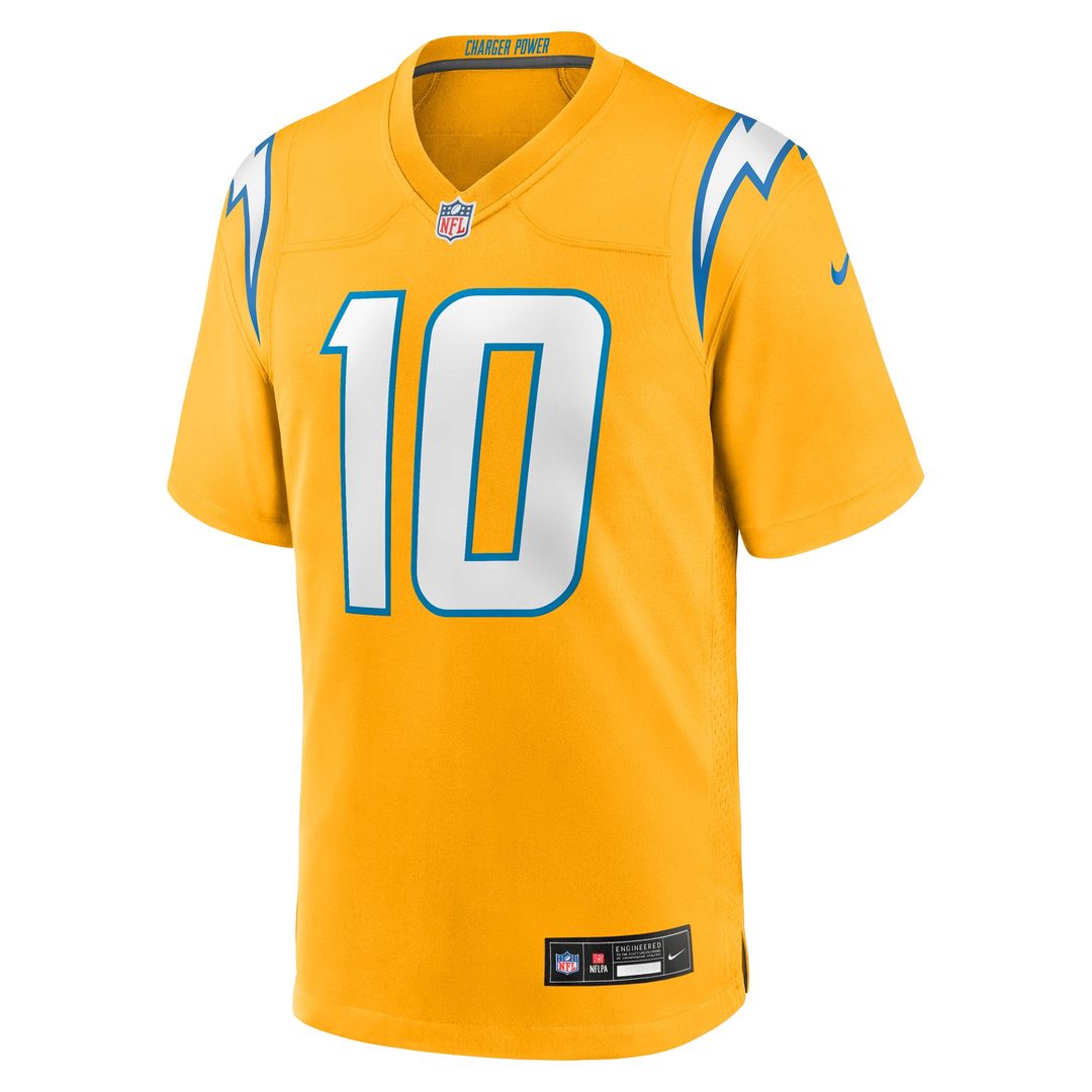 Justin Herbert Los Angeles Chargers Nike Youth Alternate Super Chargers Game Player Jersey - Navy