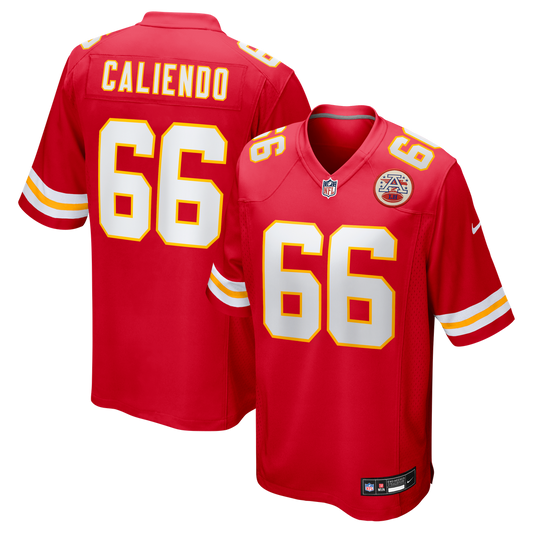 Mike Caliendo Kansas City Chiefs Nike Game Player Jersey - Red