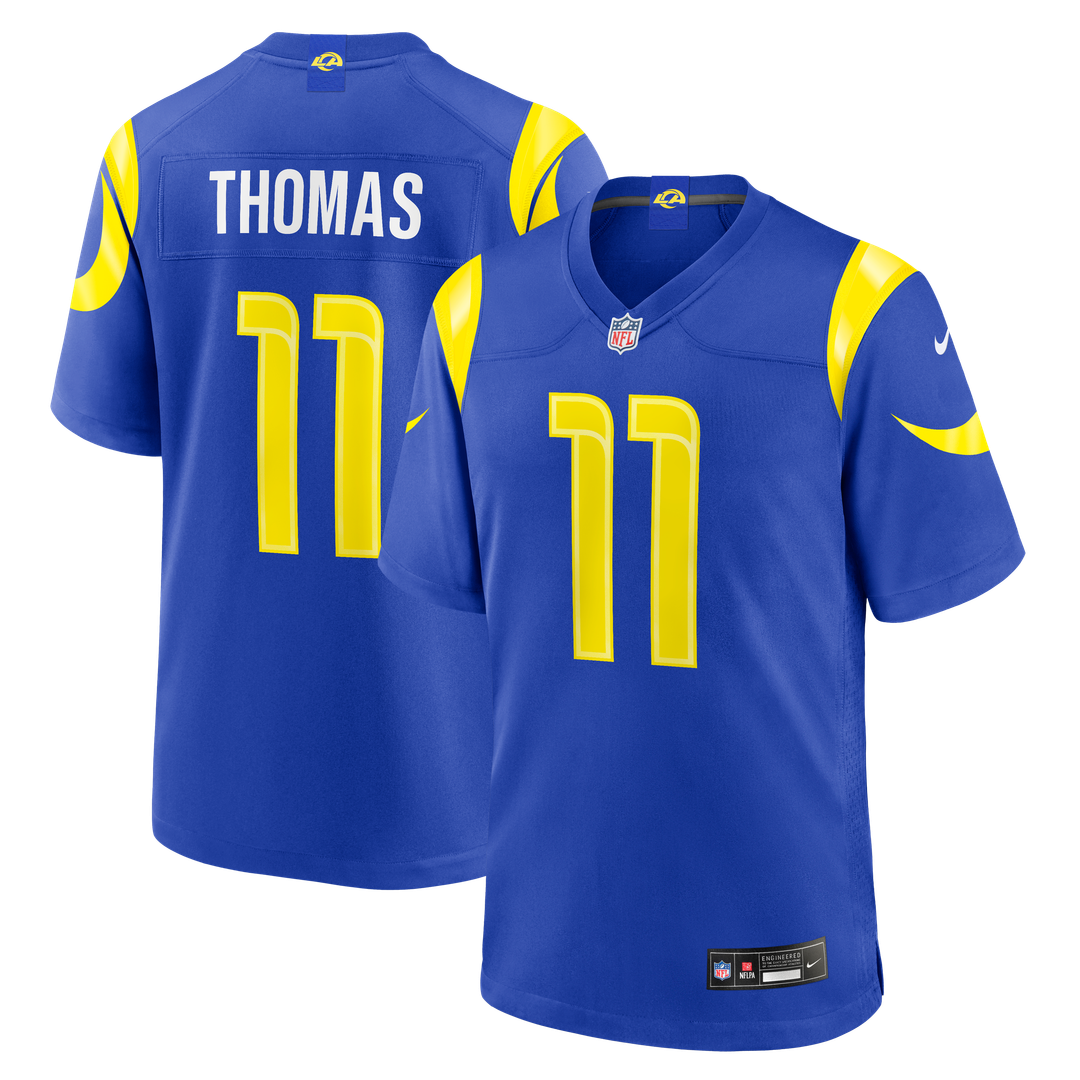 Keir Thomas Los Angeles Rams Nike Team Game Jersey - Royal