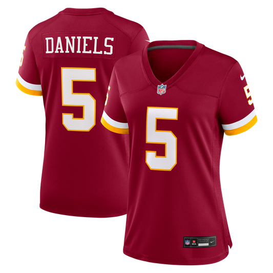 Jayden Daniels Washington Commanders Nike Women's Game Jersey - Burgundy