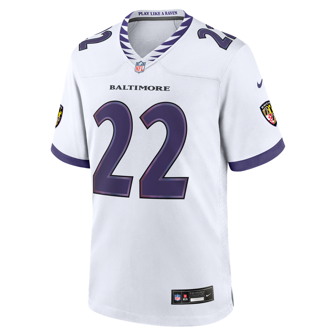 Derrick Henry Baltimore Ravens Nike Game Jersey - White