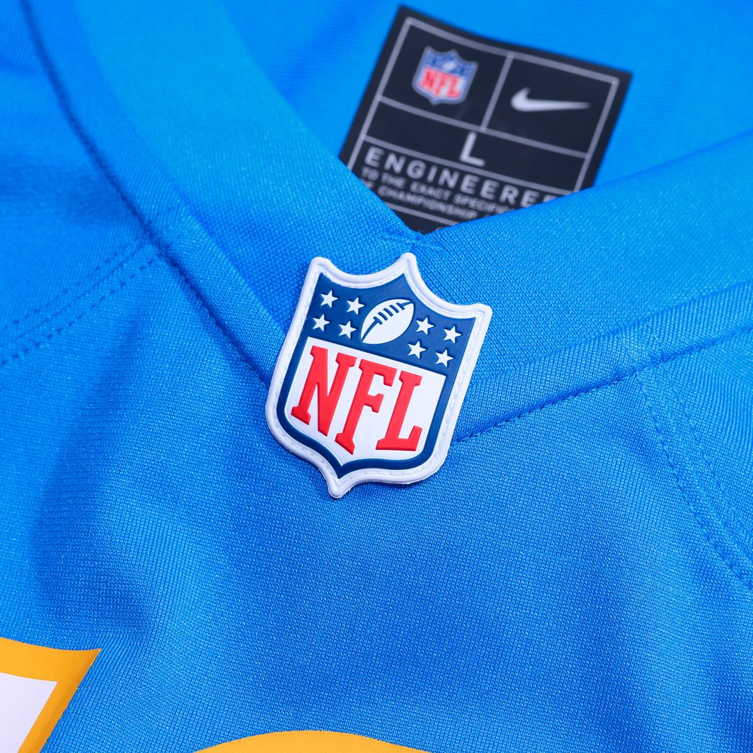 Eric Rogers Los Angeles Chargers Nike Team Game Jersey -  Powder Blue