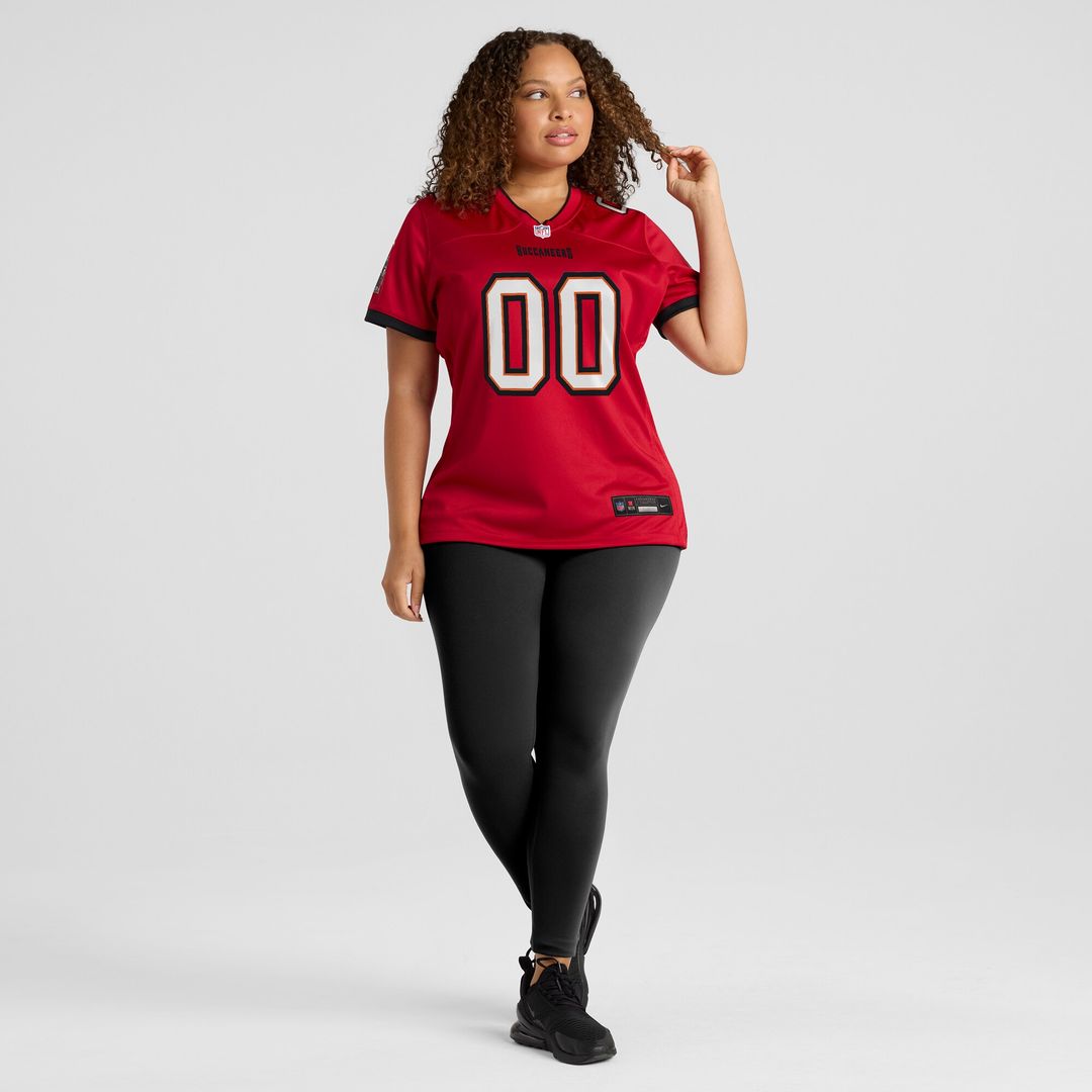 Tampa Bay Buccaneers Nike Women's Alternate Custom Game Jersey - Pewter