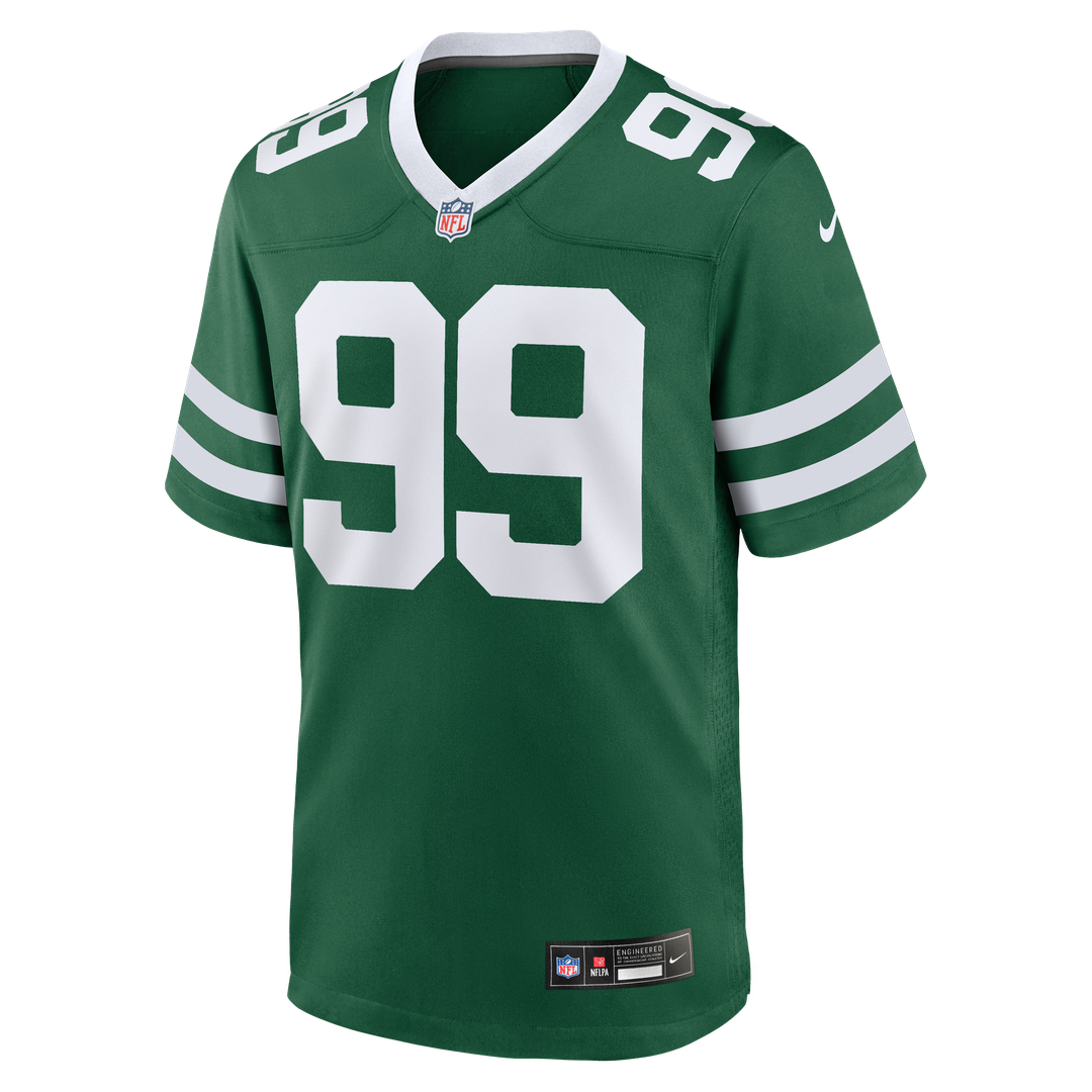 T'Vondre Sweat New York Jets Nike Team Game Jersey - Legacy Green