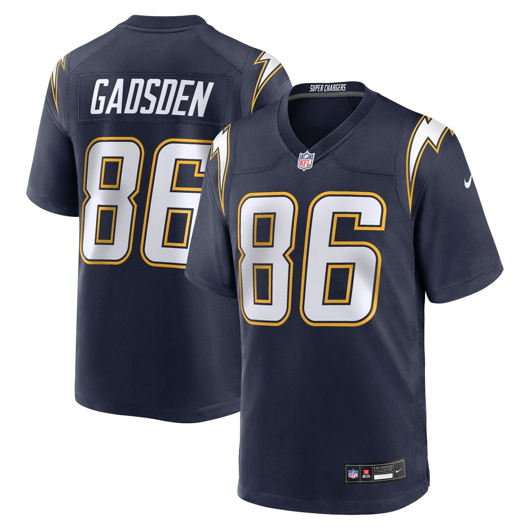 Oronde Gadsden Los Angeles Chargers Nike Alternate Charger Power Game Jersey -  Gold